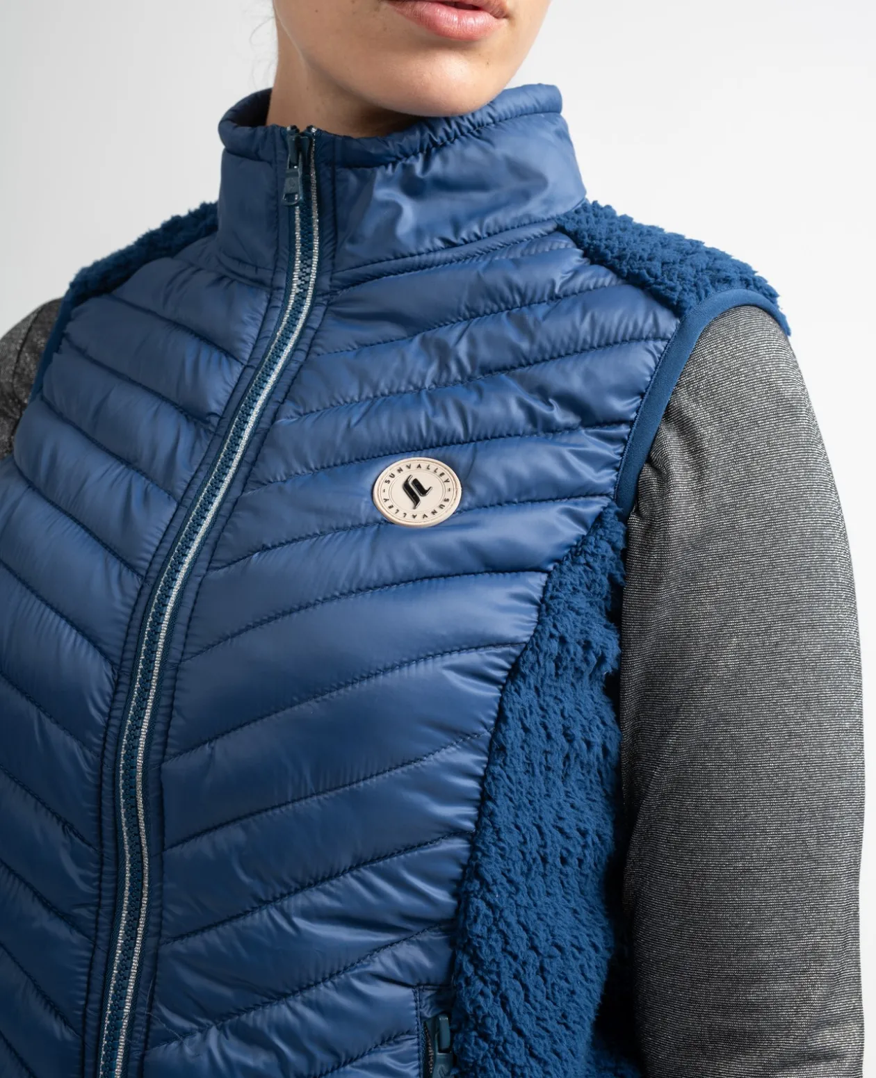 Discount Sun Valley Drayden Bleu Sombre