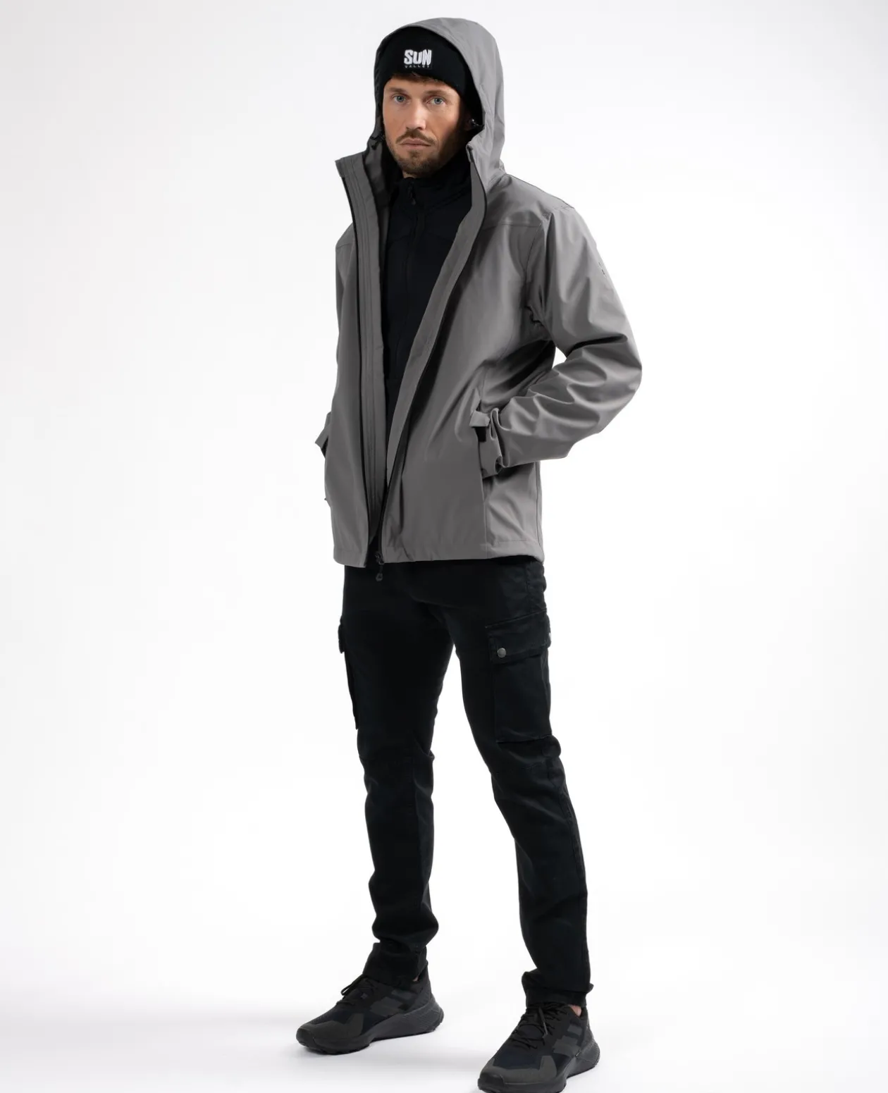 Store Sun Valley Dropp Gris